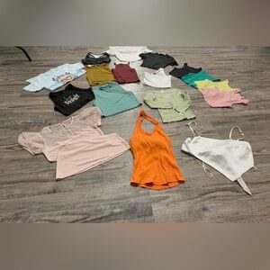 Assorted Colorful Tank Tops and Tees